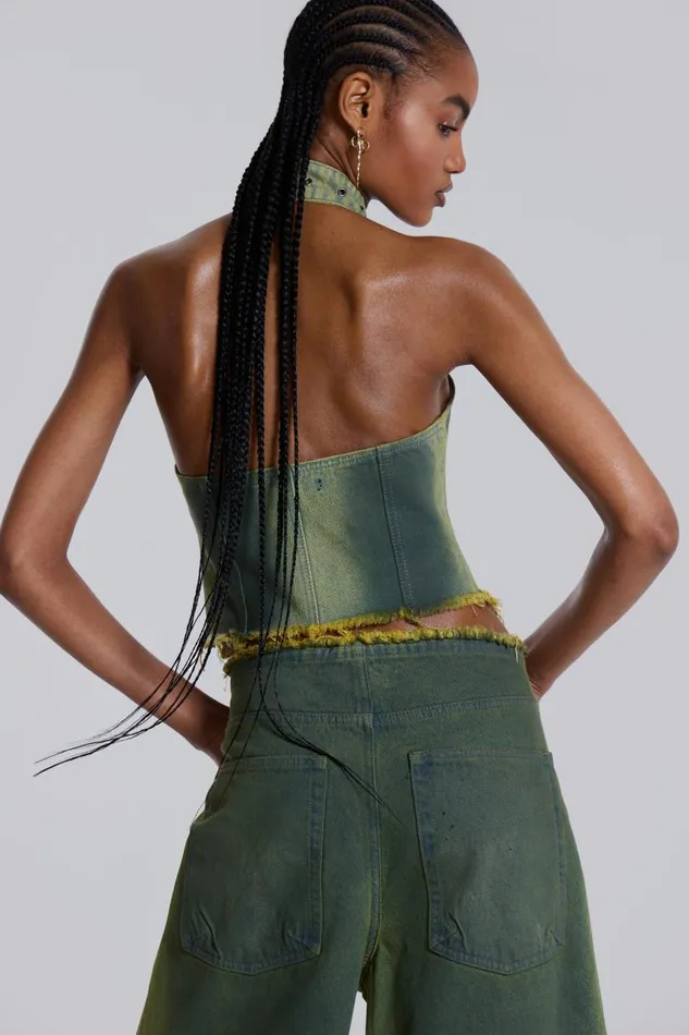 Women Jaded London Denim and Jeans Toxic Denim Top