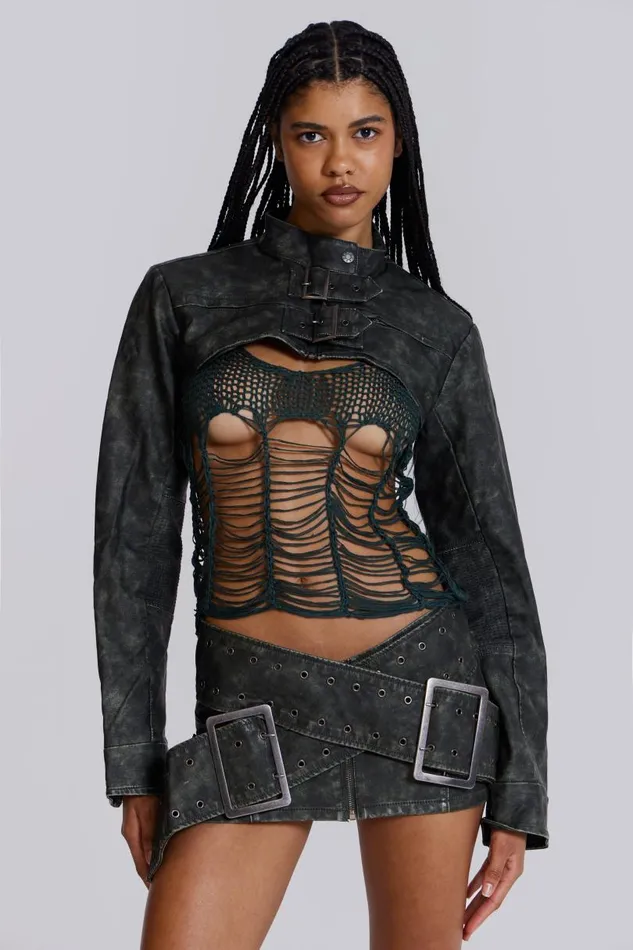 Women Jaded London Knitwear Zeta Knitted Top