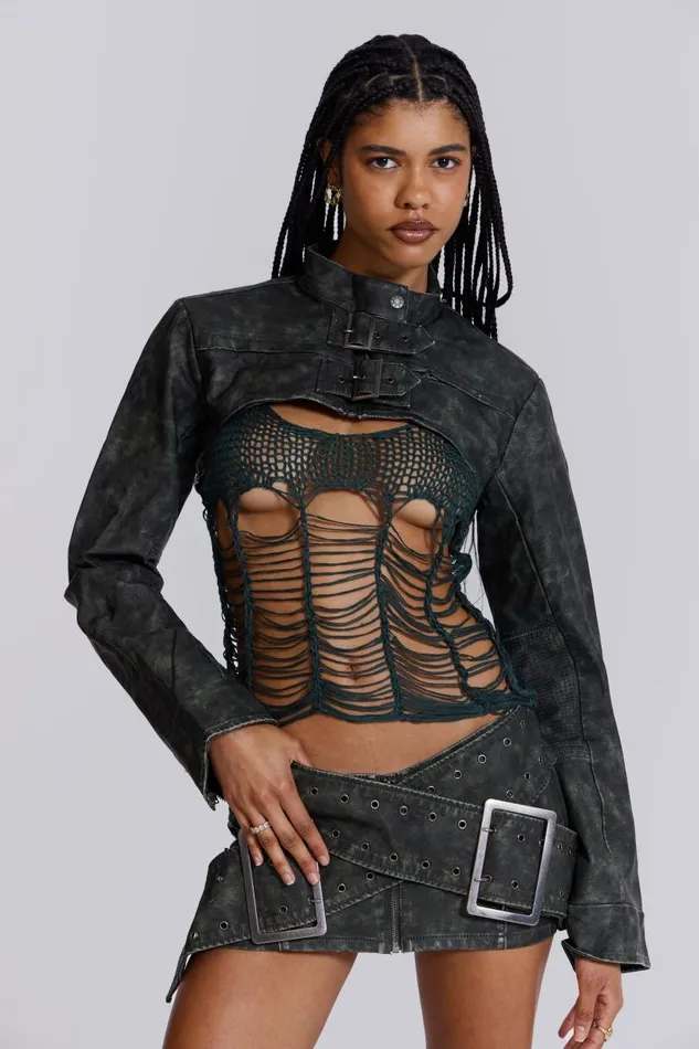 Women Jaded London Knitwear Zeta Knitted Top