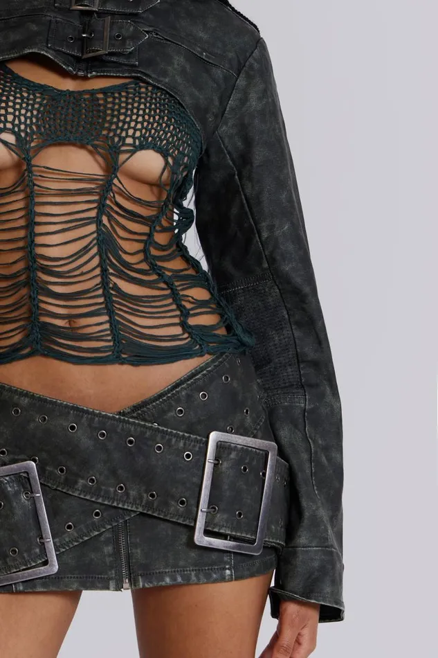 Women Jaded London Knitwear Zeta Knitted Top
