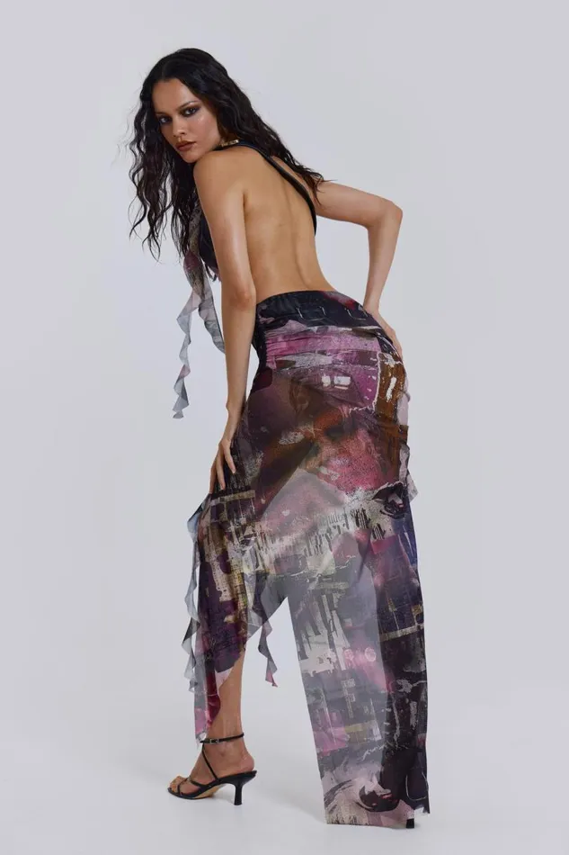 Women Jaded London Maxi Dresses Void Maxi Dress