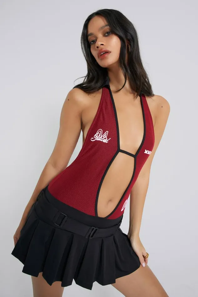 Women Jaded London Mini Dresses The Quarterback Mini Dress