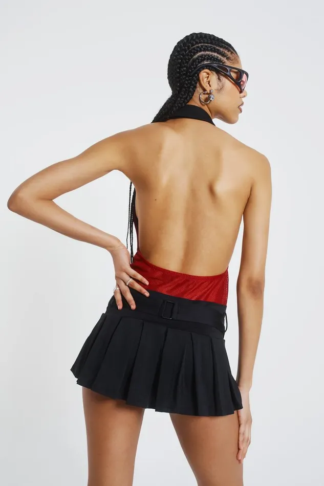 Women Jaded London Mini Dresses The Quarterback Mini Dress