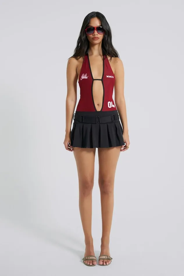 Women Jaded London Mini Dresses The Quarterback Mini Dress
