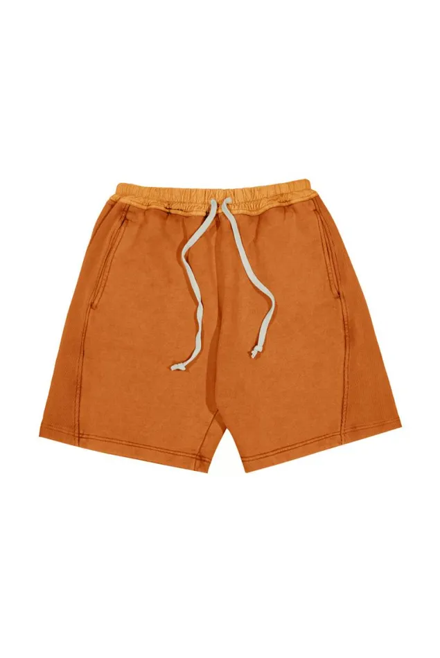 Women Jaded London Ntrls NTRLS Rust Orange Relaxed Shorts