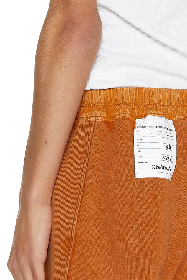 Women Jaded London Ntrls NTRLS Rust Orange Relaxed Shorts