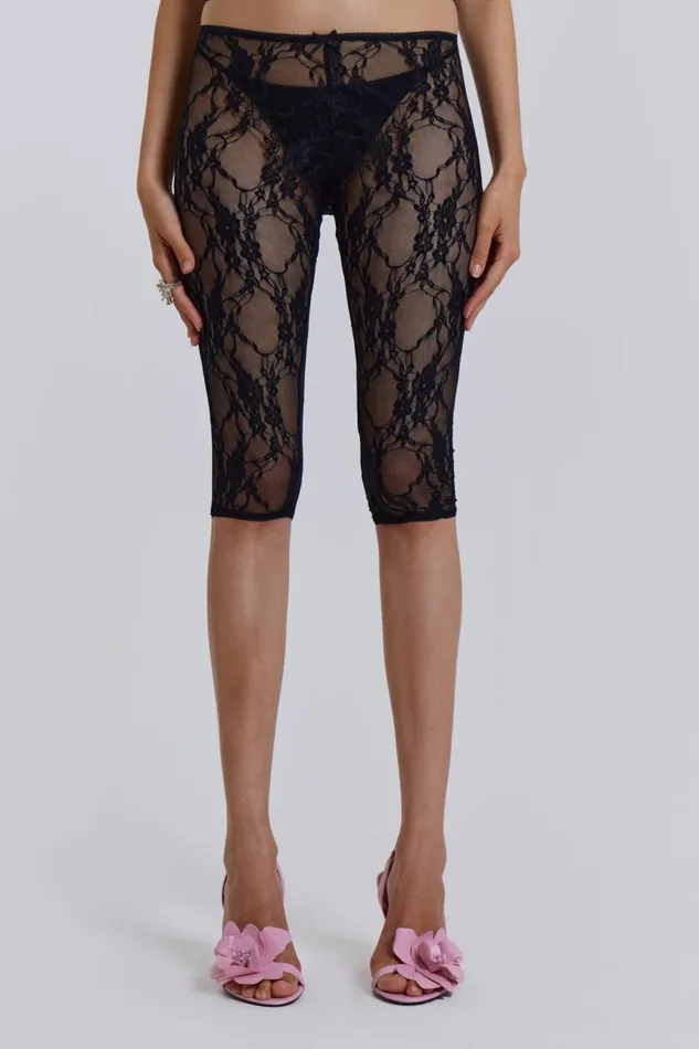 Women Jaded London Shorts and Jorts Venice Lace Pedal Pushers