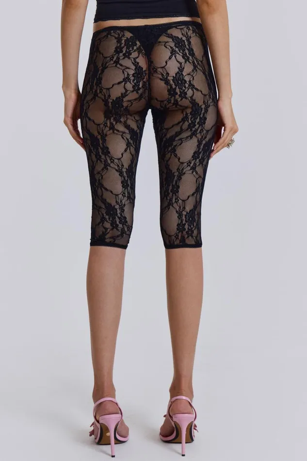 Women Jaded London Shorts and Jorts Venice Lace Pedal Pushers