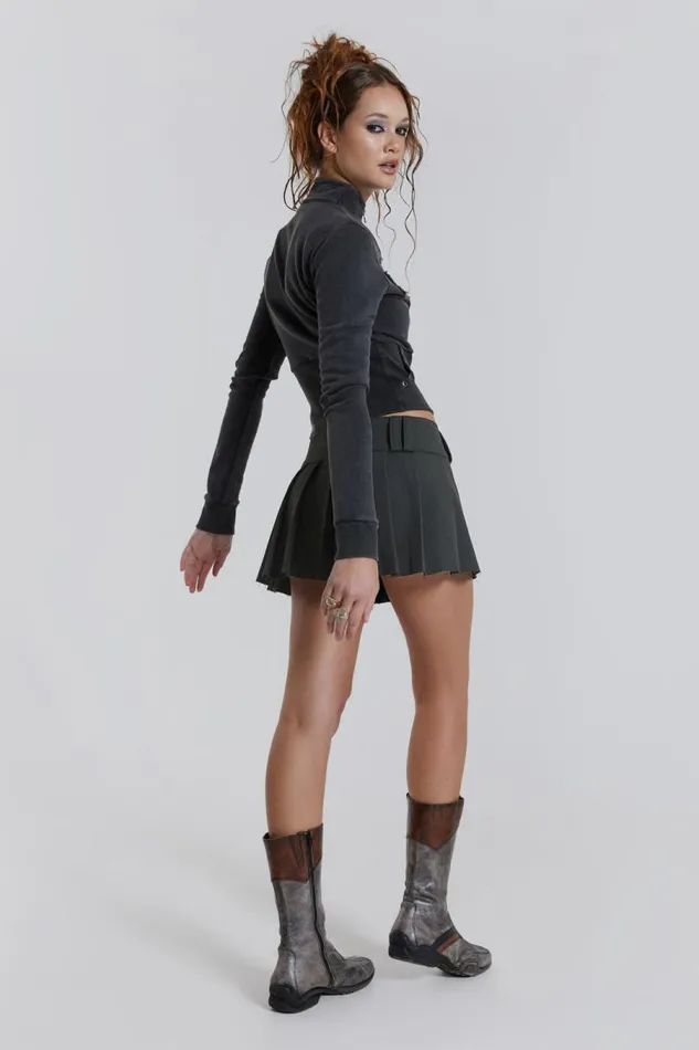 Women Jaded London Skirts Ampm Pleated Mini Skirt