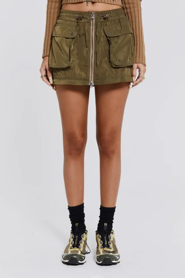 Women Jaded London Skirts Madison 2 In 1 Cargo Maxi Skirt