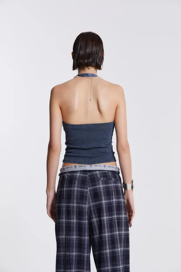 Women Jaded London Trousers Aphex Checked Trousers