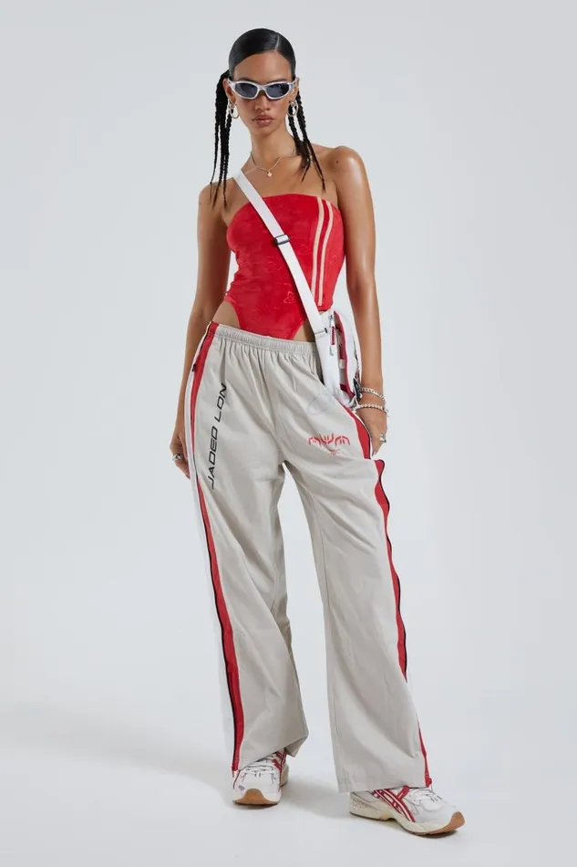 Women Jaded London Trousers Uptown Windbreaker Track Pants