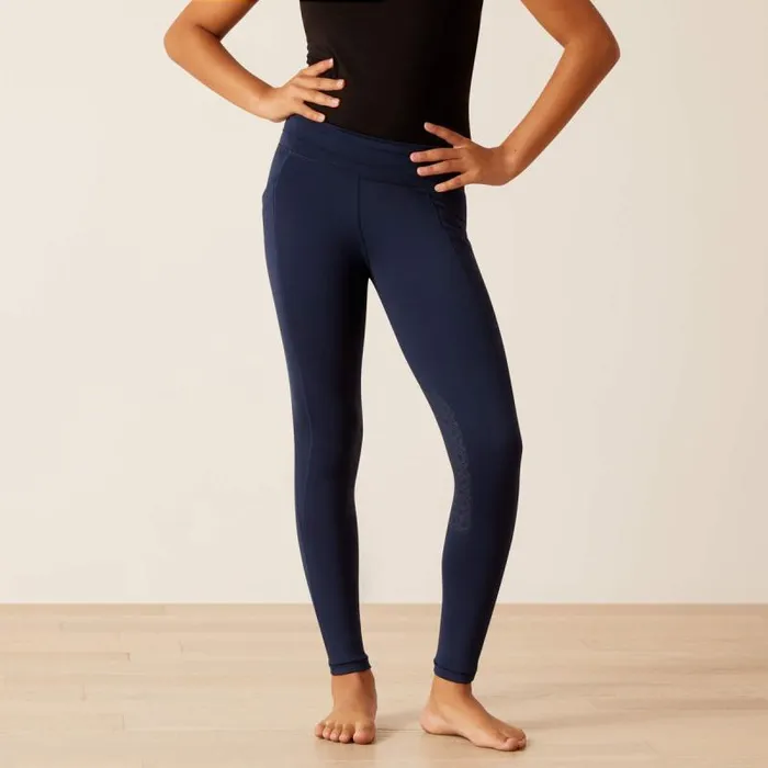 WomenKids Pants and Shorts Ariat Eos 20 Knee Patch Tight Navy