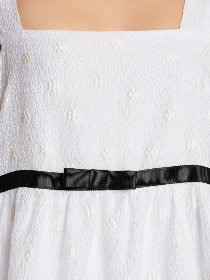 Women Meadow Jacquard Midi Dress Snow White Sister Jane Dresses