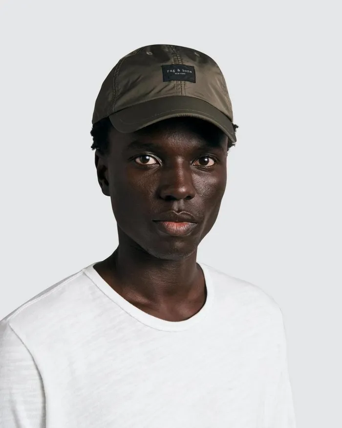 WomenMen Hats Rag 038 Bone Addison Baseball Cap Olive Night