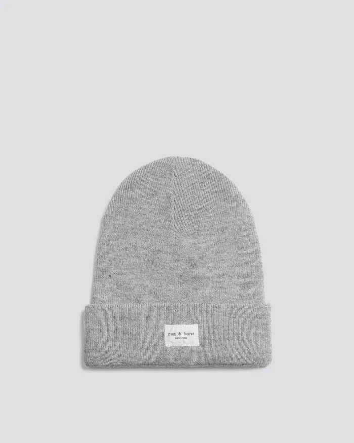 WomenMen Hats Rag 038 Bone Addison Beanie Grey