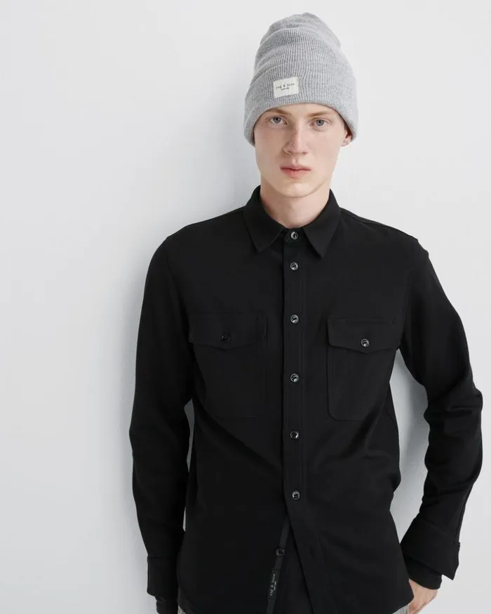 WomenMen Hats Rag 038 Bone Addison Beanie Grey