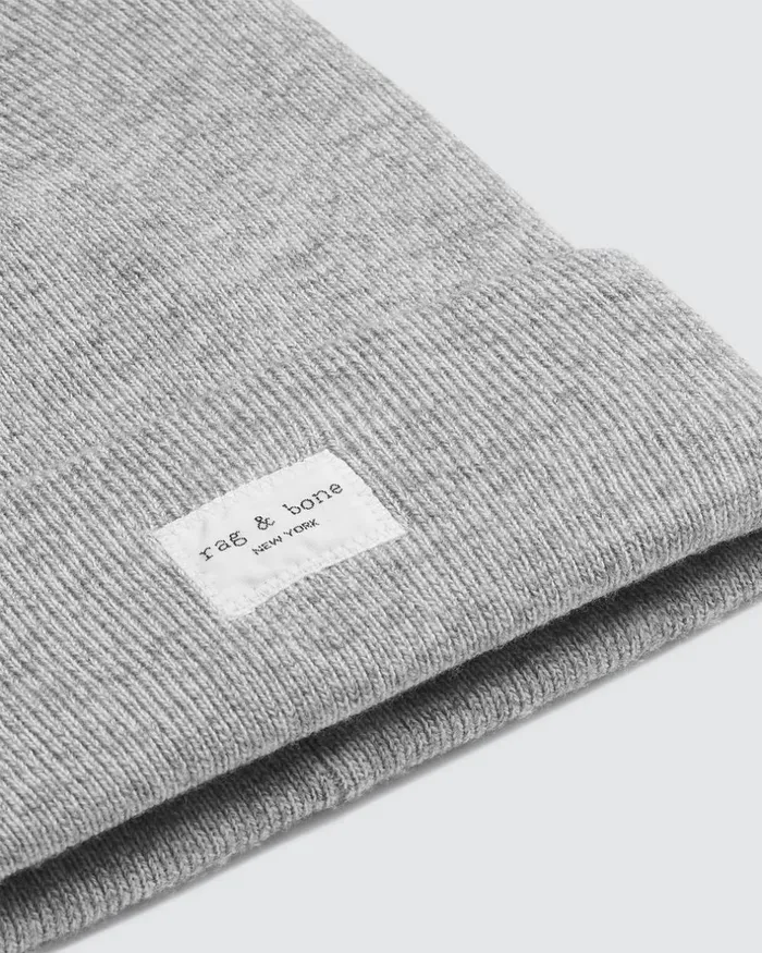 WomenMen Hats Rag 038 Bone Addison Beanie Grey