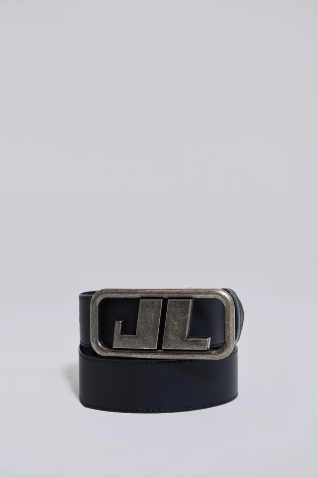 WomenMen Jaded London Accessories Emblem Leather Belt