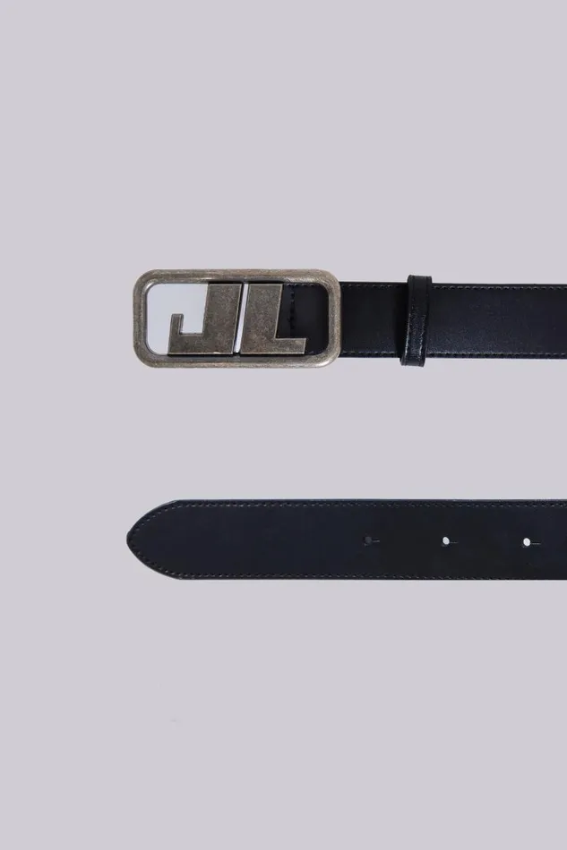 WomenMen Jaded London Accessories Emblem Leather Belt