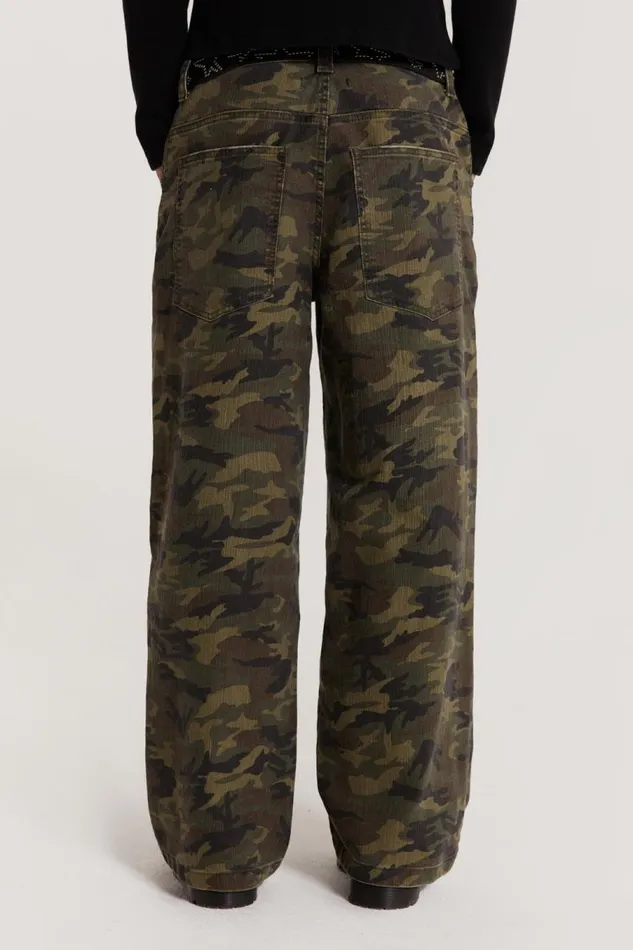 WomenMen Jaded London Colossus Jeans Camo Colossus Baggy Jeans