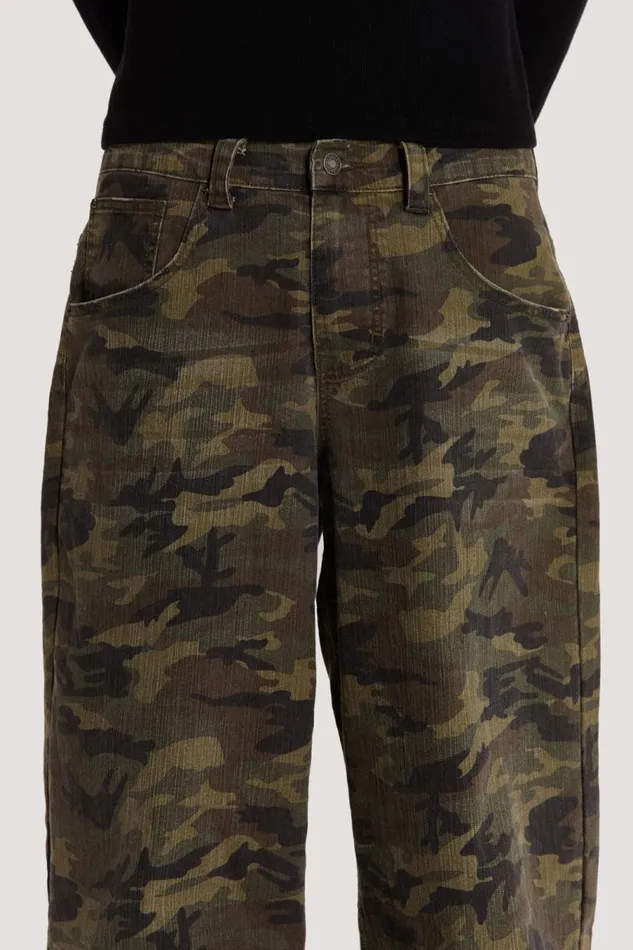 WomenMen Jaded London Colossus Jeans Camo Colossus Baggy Jeans