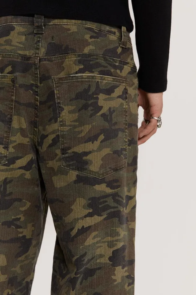 WomenMen Jaded London Colossus Jeans Camo Colossus Baggy Jeans
