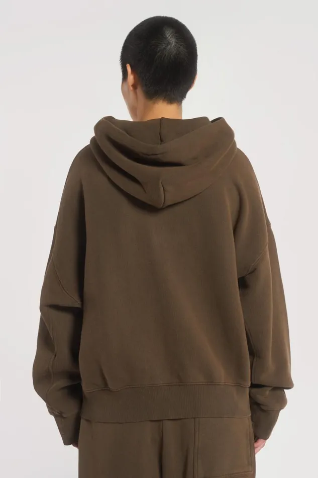 WomenMen Jaded London Hoodies and Sweatshirts NTRLS Mocha Oversized Hoodie