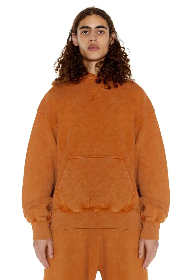 WomenMen Jaded London Ntrls NTRLS Rust Orange Oversized Hoodie
