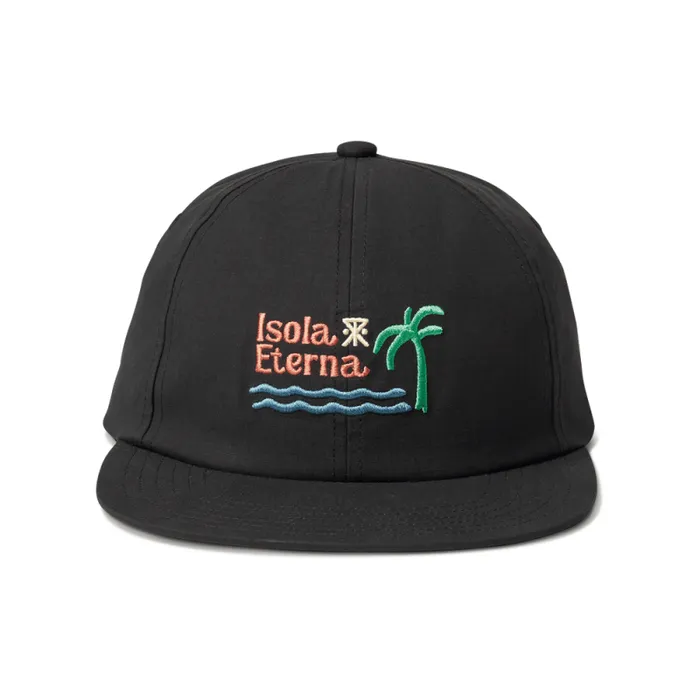 WomenMen Roark Hats Campover Strapback Hat Black