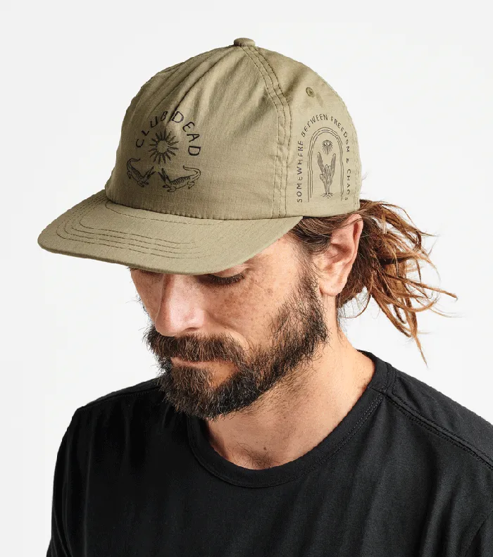 WomenMen Roark Hats Club Muerto 5 Panel Hat Bronze
