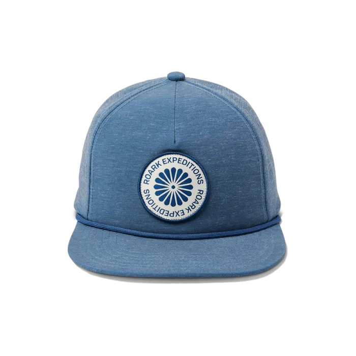 WomenMen Roark Hats Explorer Hybrid Strapback Hat Deep Blue