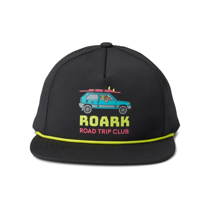 WomenMen Roark Hats Hybro Cinch Hat Black