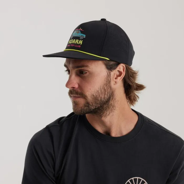 WomenMen Roark Hats Hybro Cinch Hat Black
