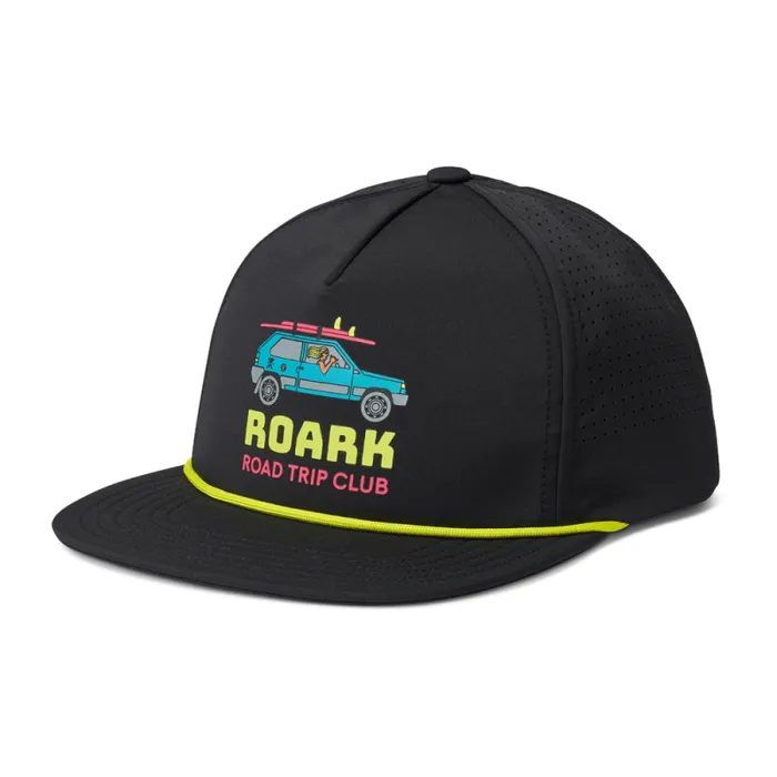 WomenMen Roark Hats Hybro Cinch Hat Black