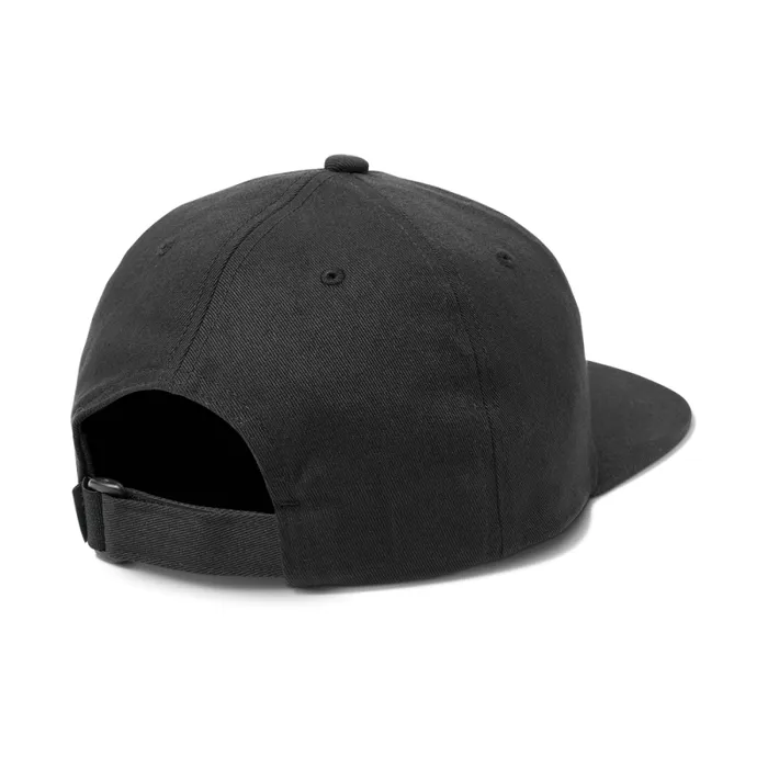 WomenMen Roark Hats Layover Strapback Hat Black