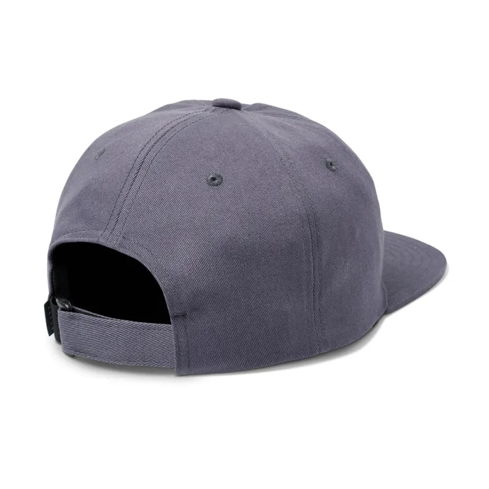 WomenMen Roark Hats Layover Strapback Hat Blue Grey
