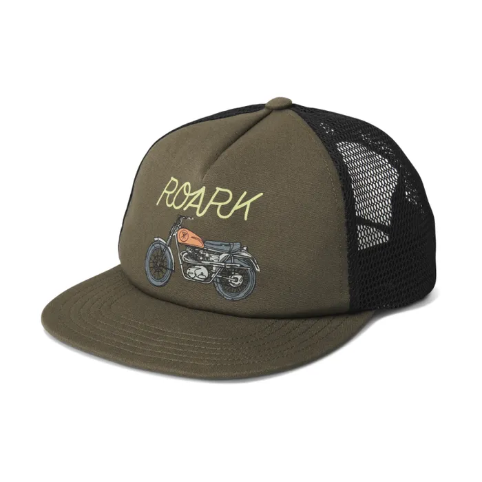 WomenMen Roark Hats Shaded Classic 5 Panel Hat Military