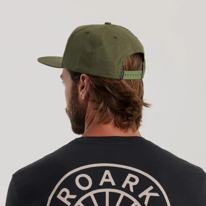 WomenMen Roark Hats Station Snapback Hat Provision Green
