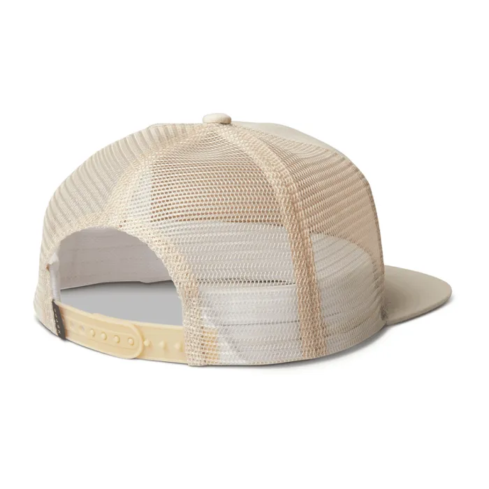 WomenMen Roark Hats Station Trucker Snapback Hat Bone