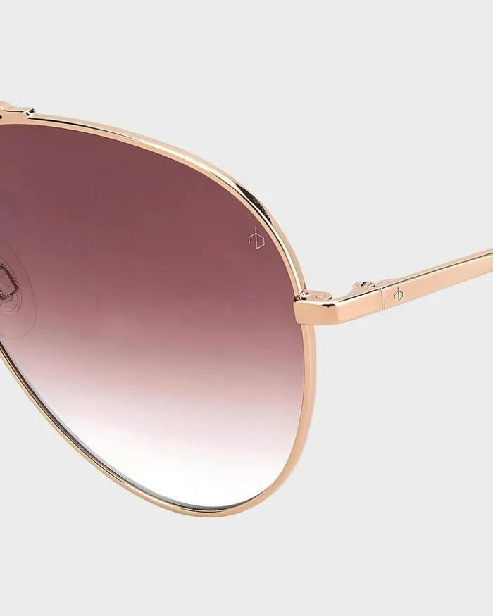 WomenMen Sunglasses Rag 038 Bone Ren Red Gold