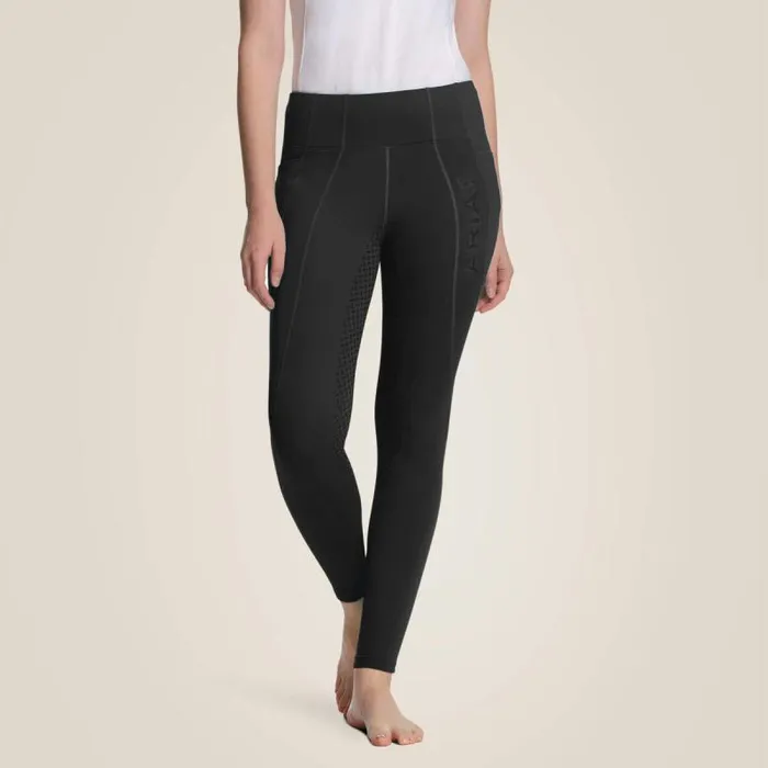 Women Pants and Shorts Ariat Attain Full Seat Grip Tight Black