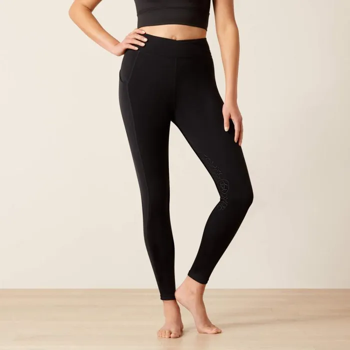 Women Pants and Shorts Ariat Avail Half Grip Tight Black
