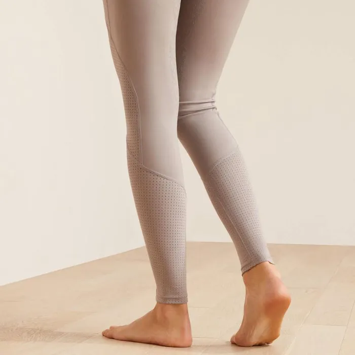 Women Pants and Shorts Ariat Breathe Eos Half Grip Tight Zinc Women Pants and Shorts Ariat Breathe Eos Half Grip Tight Zinc
