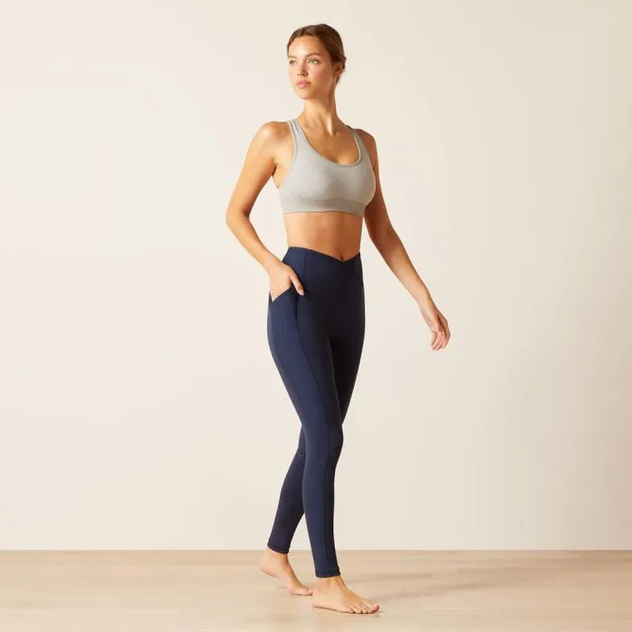 Women Pants and Shorts Ariat Eos Chic Half Grip Tight Navy Eclipse Women Pants and Shorts Ariat Eos Chic Half Grip Tight Navy Eclipse