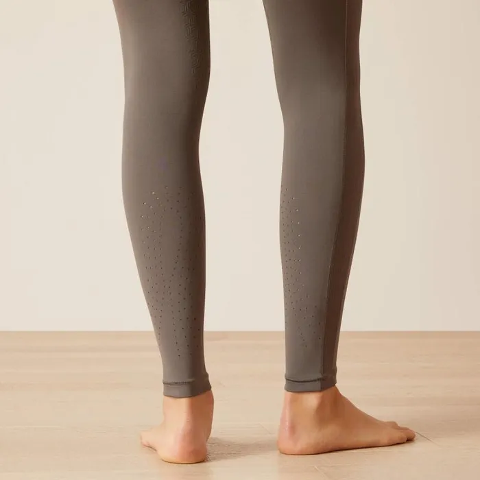 Women Pants and Shorts Ariat Eos Chic Half Grip Tight Plum Grey Women Pants and Shorts Ariat Eos Chic Half Grip Tight Plum Grey