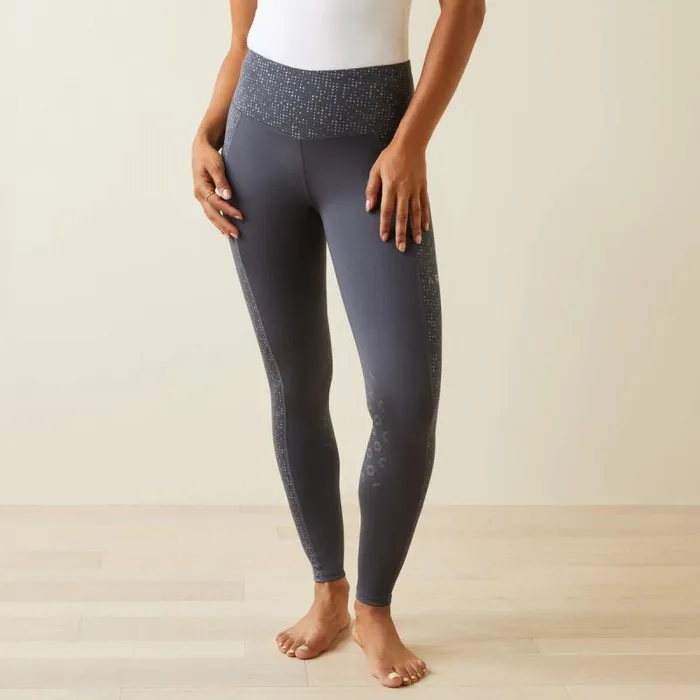 Women Pants and Shorts Ariat Eos Lumina Knee Patch Tight Ebony