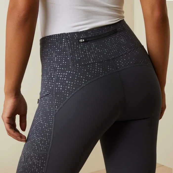 Women Pants and Shorts Ariat Eos Lumina Knee Patch Tight Ebony Women Pants and Shorts Ariat Eos Lumina Knee Patch Tight Ebony