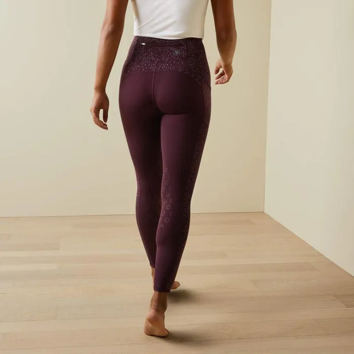 Women Pants and Shorts Ariat Eos Lumina Knee Patch Tight Mulberry Women Pants and Shorts Ariat Eos Lumina Knee Patch Tight Mulberry