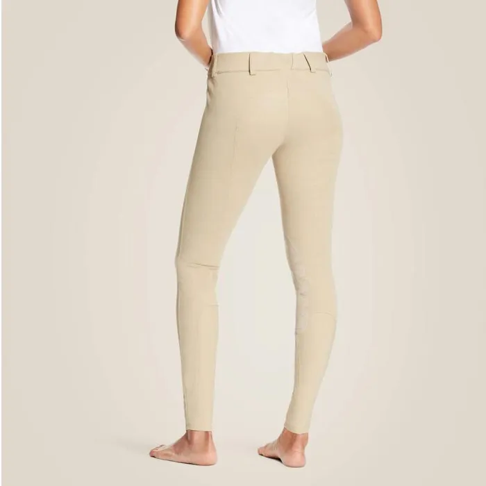 Women Pants and Shorts Ariat Heritage Knee Patch Breech Tan